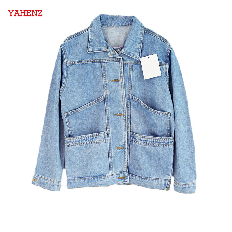Women's Blue Denim Jacket Autumn Winter Coat blue Jeans Jacket Casual Harajuku Streetwear Women Korean Clothes
Women's Blue Denim Jacket Autumn Winter Coat blue Jeans Jacket Casual Harajuku Streetwear Women Korean Clothes