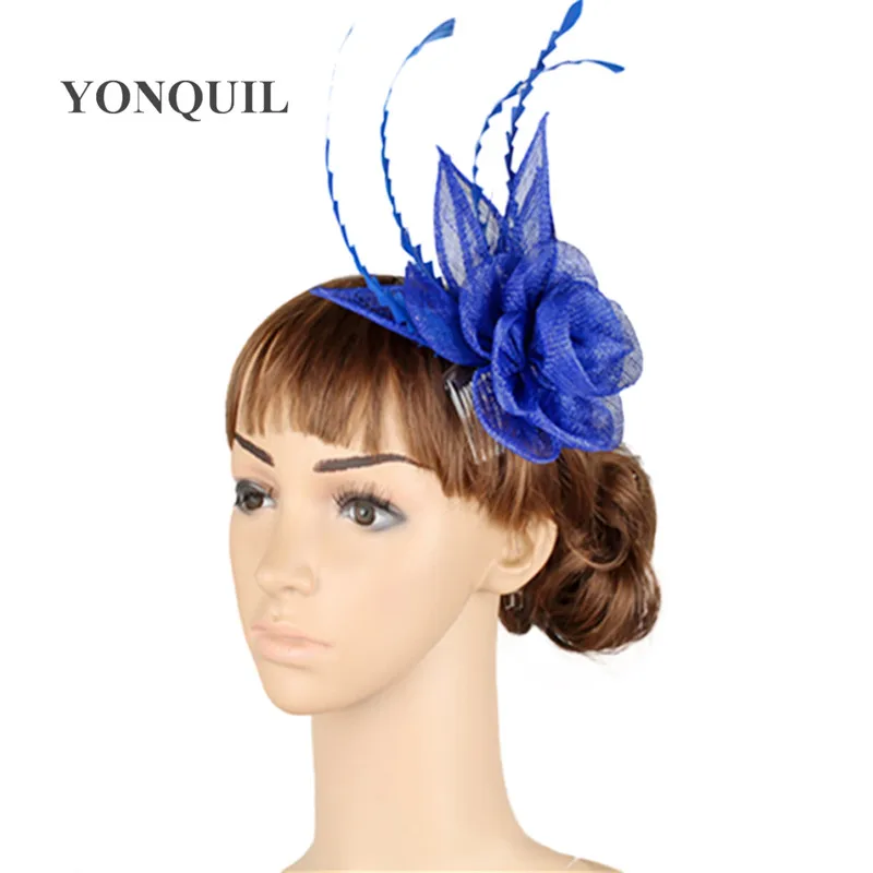 New Style Sinamay Headwear Fascinator Hair Pin Headbands Wedding Women Elegant Ladies Hair Accessories Cocktail Hats Party Hats
New Style Sinamay Headwear Fascinator Hair Pin Headbands Wedding Women Elegant Ladies Hair Accessories Cocktail Hats Party Hats