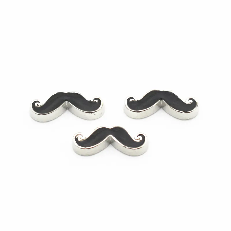 Hot Sale 10pcs/lot Metal Silver Enamel Mustache Floating Charms For Men Living Glass Floating Lockets Necklace DIY Jewelry
Hot Sale 10pcs/lot Metal Silver Enamel Mustache Floating Charms For Men Living Glass Floating Lockets Necklace DIY Jewelry