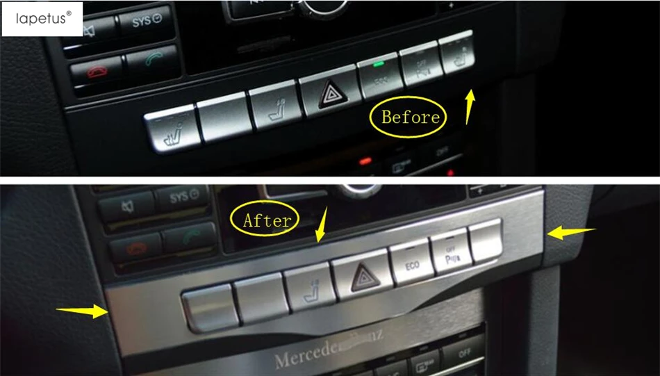 Lapetus Accessories For Mercedes Benz E CLASS W212 Sedan 2011 - 2015 Central Control Warning Light Alert Molding Cover Kit Trim
Lapetus Accessories For Mercedes Benz E CLASS W212 Sedan 2011 - 2015 Central Control Warning Light Alert Molding Cover Kit Trim