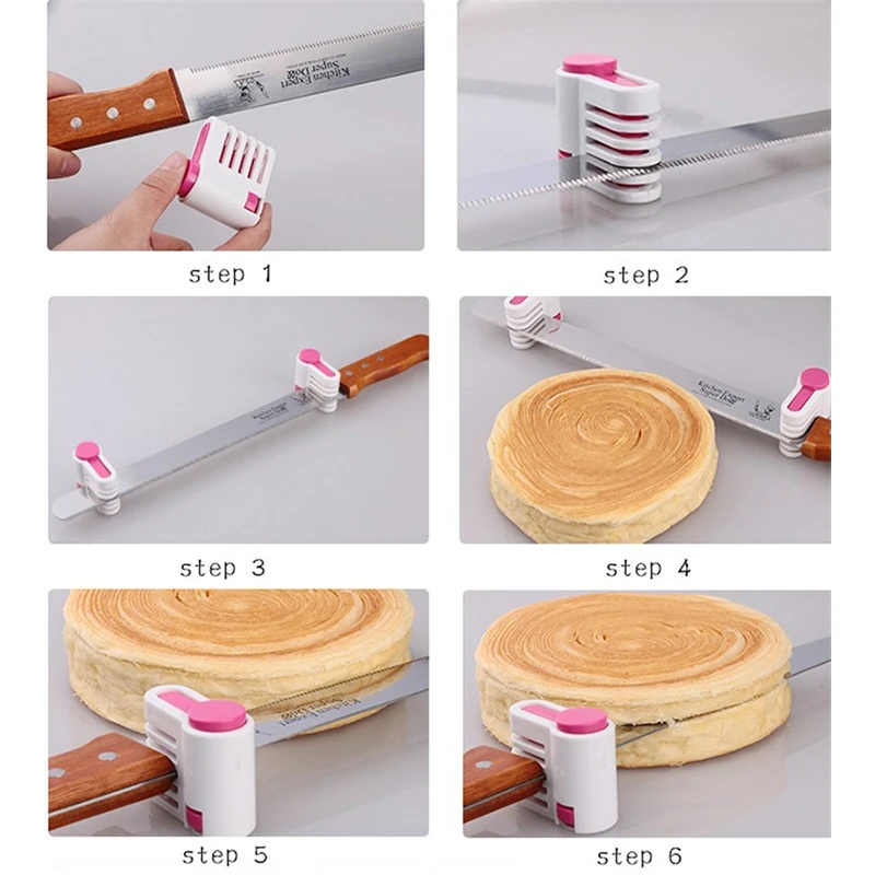 1Pcs/Pack 5 Layers Adjustable DIY Cake Slicer Cutting Fixator Kitchen Accessoires Bakeware Backing Pastry Tool
1Pcs/Pack 5 Layers Adjustable DIY Cake Slicer Cutting Fixator Kitchen Accessoires Bakeware Backing Pastry Tool