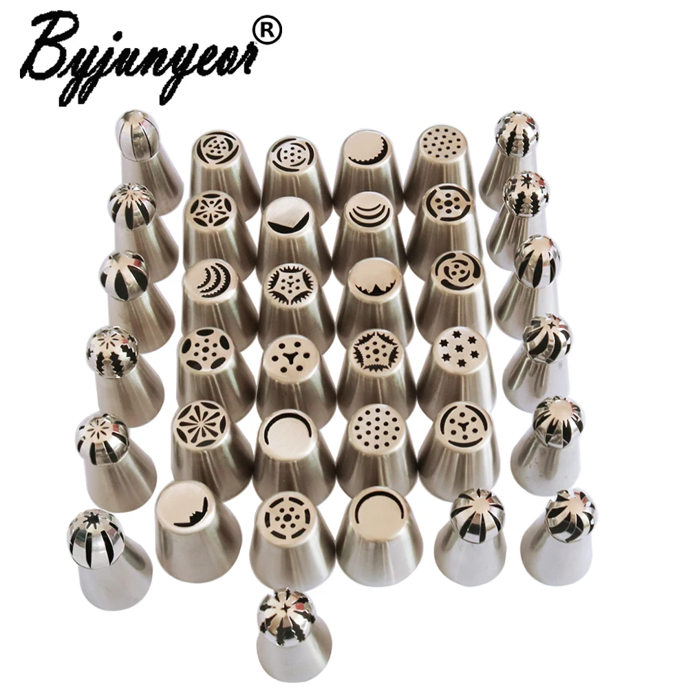 38PCS/set Russian Icing Piping Tips Sphere Ball Nozzles Cake Decorating Tools Cupcake Fondant DIY Dessert CS142
38PCS/set Russian Icing Piping Tips Sphere Ball Nozzles Cake Decorating Tools Cupcake Fondant DIY Dessert CS142
