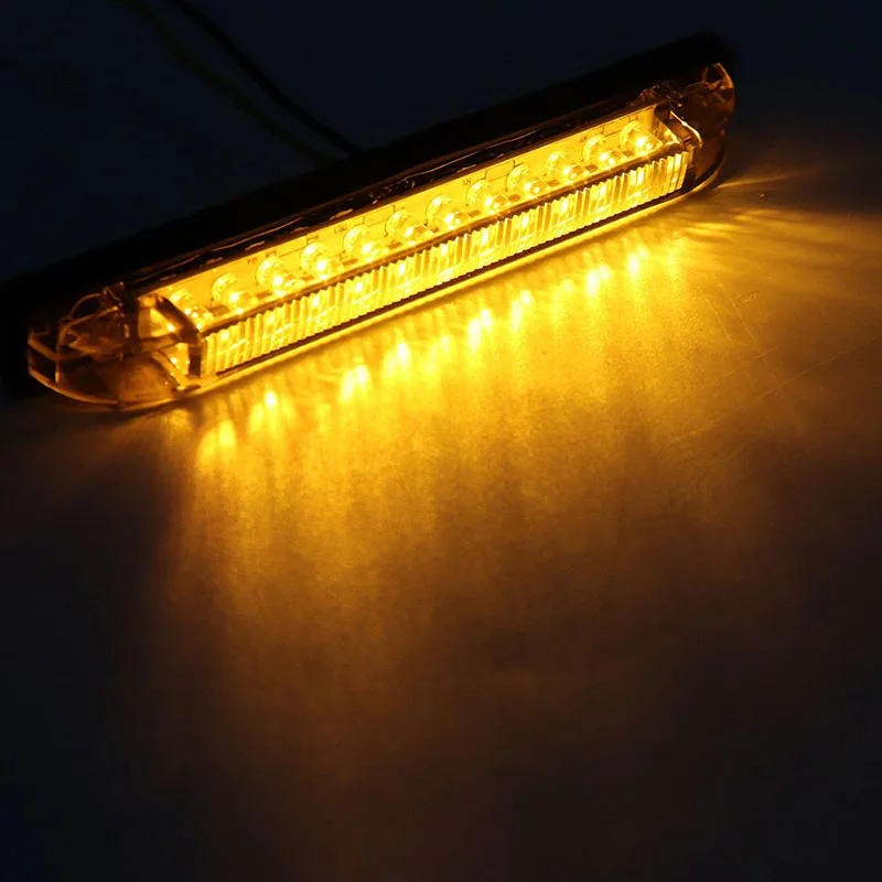 2Pcs 12LED Car Side Marker Lights 12V 24V Truck Trailer Clearance Lamp Red Yellow Signal Light
2Pcs 12LED Car Side Marker Lights 12V 24V Truck Trailer Clearance Lamp Red Yellow Signal Light