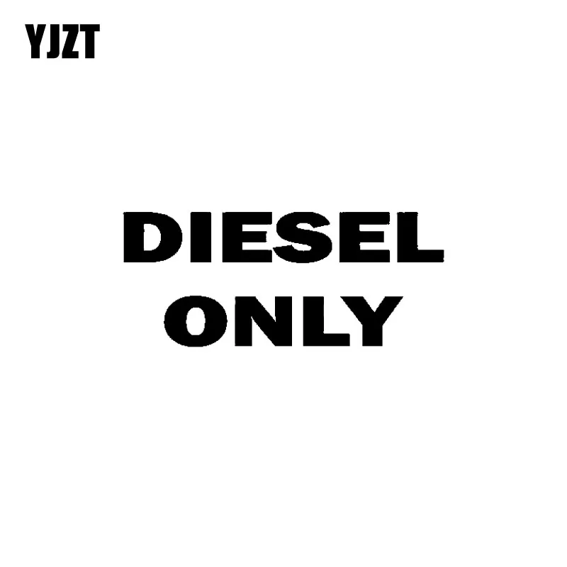 YJZT 13.1CM*5.5CM Fashion DIESEL ONLY Vinyl Graphical Decal Black/Silver Car Sticker Car-styling C11-0641
YJZT 13.1CM*5.5CM Fashion DIESEL ONLY Vinyl Graphical Decal Black/Silver Car Sticker Car-styling C11-0641