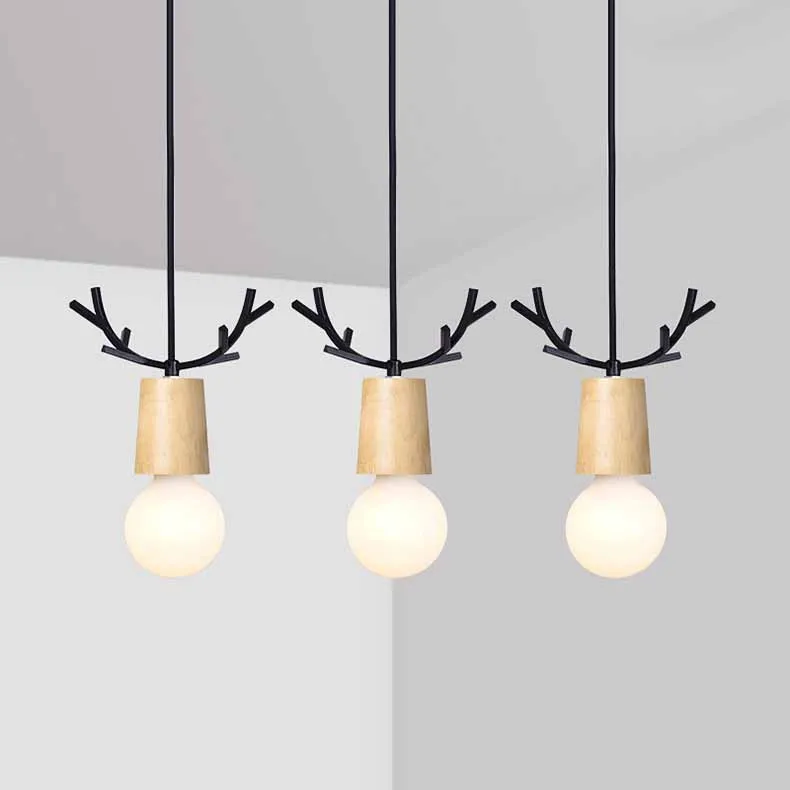 Nordic Antler Wood Pendant Lights Modern Northern American Art Decor Wrought Black Oak Pendant Lamp For Kids Dining Room Living
Nordic Antler Wood Pendant Lights Modern Northern American Art Decor Wrought Black Oak Pendant Lamp For Kids Dining Room Living
