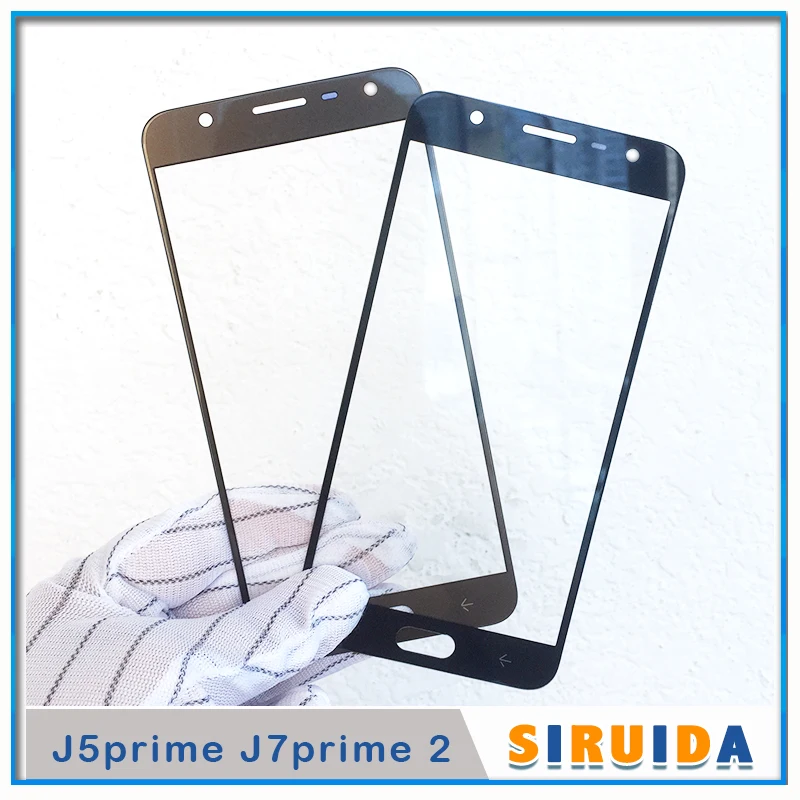 10 шт. Замена для Samsung J5Prime J5 J7 Prime 2 G5700 G6100 G611F on5 On6 On7 ЖК дисплей передний трещинный