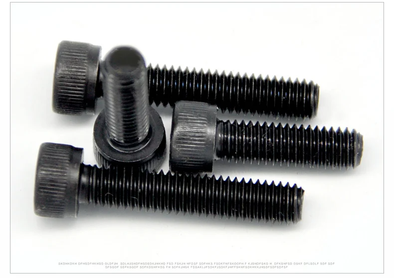 12.9 grade M3*4/5/6/8/10/12/14/16/20/22/25/30/35-70 black carbon steel hex socket cap head button screws bolts517
12.9 grade M3*4/5/6/8/10/12/14/16/20/22/25/30/35-70 black carbon steel hex socket cap head button screws bolts517