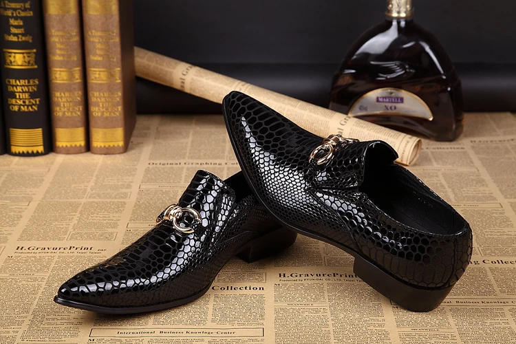 Black Spring Dress Oxfords Leather Shoes Men Dress Shoes Handmade Genuine Leather Slip On SnakeSkin Italian Wedding Flats Shoe
Black Spring Dress Oxfords Leather Shoes Men Dress Shoes Handmade Genuine Leather Slip On SnakeSkin Italian Wedding Flats Shoe