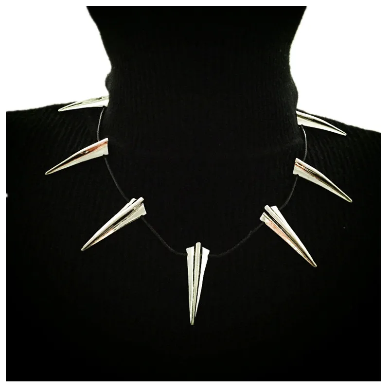 Black Panther Necklace Wakanda King T'Challa Black Panther Cosplay Necklace
Black Panther Necklace Wakanda King T'Challa Black Panther Cosplay Necklace