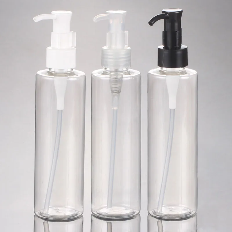 (24pcs/lot)200ml empty transparent round cleasing oil pump bottle 200cc shampoo and shower gel packing bottle
(24pcs/lot)200ml empty transparent round cleasing oil pump bottle 200cc shampoo and shower gel packing bottle
