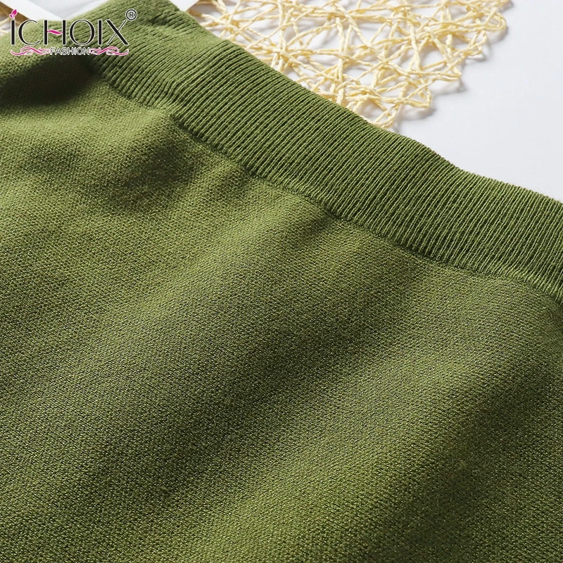 ICHOIX 2019 Women Solid Knitting Skirts Elegant Green Long Mermaid Skirt Autumn Women Sexy Slim Midi Skirt Casual Female Bottoms
ICHOIX 2019 Women Solid Knitting Skirts Elegant Green Long Mermaid Skirt Autumn Women Sexy Slim Midi Skirt Casual Female Bottoms
