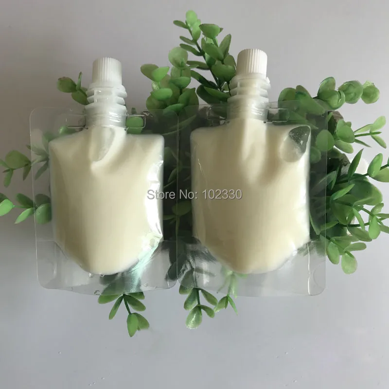 1000pcs 50ml clear plastic stand up pouch with top spout doypack beverage drink liquid sample packaging pouch bag
1000pcs 50ml clear plastic stand up pouch with top spout doypack beverage drink liquid sample packaging pouch bag