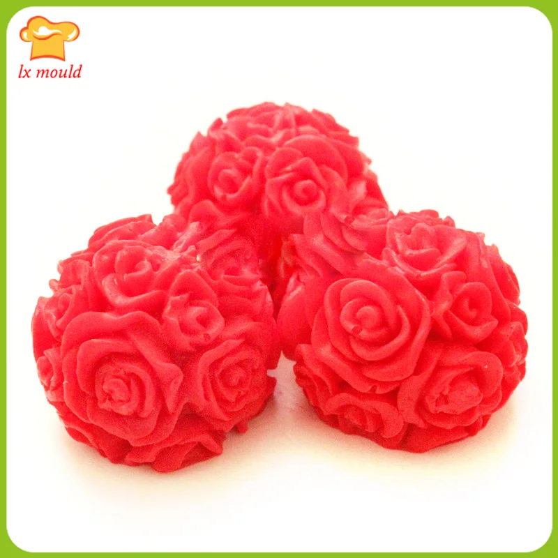 3 With Rose Flower Ball Silicone Molds Flower Soap Candle Silicone Moulds DIY Aromatherapy Plaster Mold
3 With Rose Flower Ball Silicone Molds Flower Soap Candle Silicone Moulds DIY Aromatherapy Plaster Mold