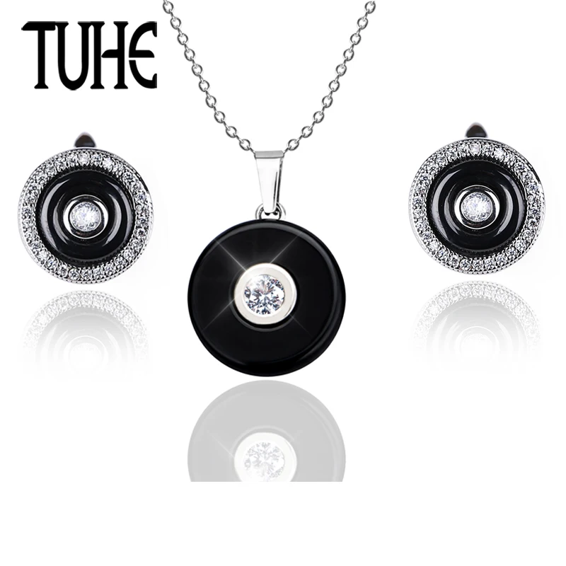 2018 New Black White Ceramic Jewelry Set Simple Style Round Shaped For Women Fashion Wedding Engagement Jewelry Christmas Gifts
2018 New Black White Ceramic Jewelry Set Simple Style Round Shaped For Women Fashion Wedding Engagement Jewelry Christmas Gifts