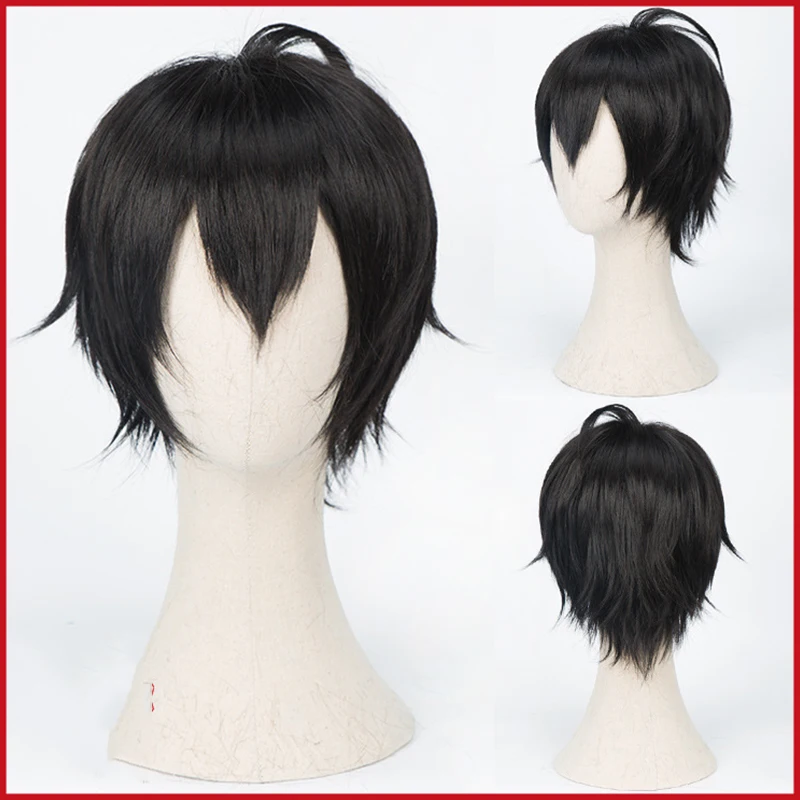 Anime HypnosisMic Division Rap Battle Cosplay Wig ICHIRO YAMADA Cosplay Wig Men Black Cosplay Synthetic wig Cosplay Accessories
Anime HypnosisMic Division Rap Battle Cosplay Wig ICHIRO YAMADA Cosplay Wig Men Black Cosplay Synthetic wig Cosplay Accessories