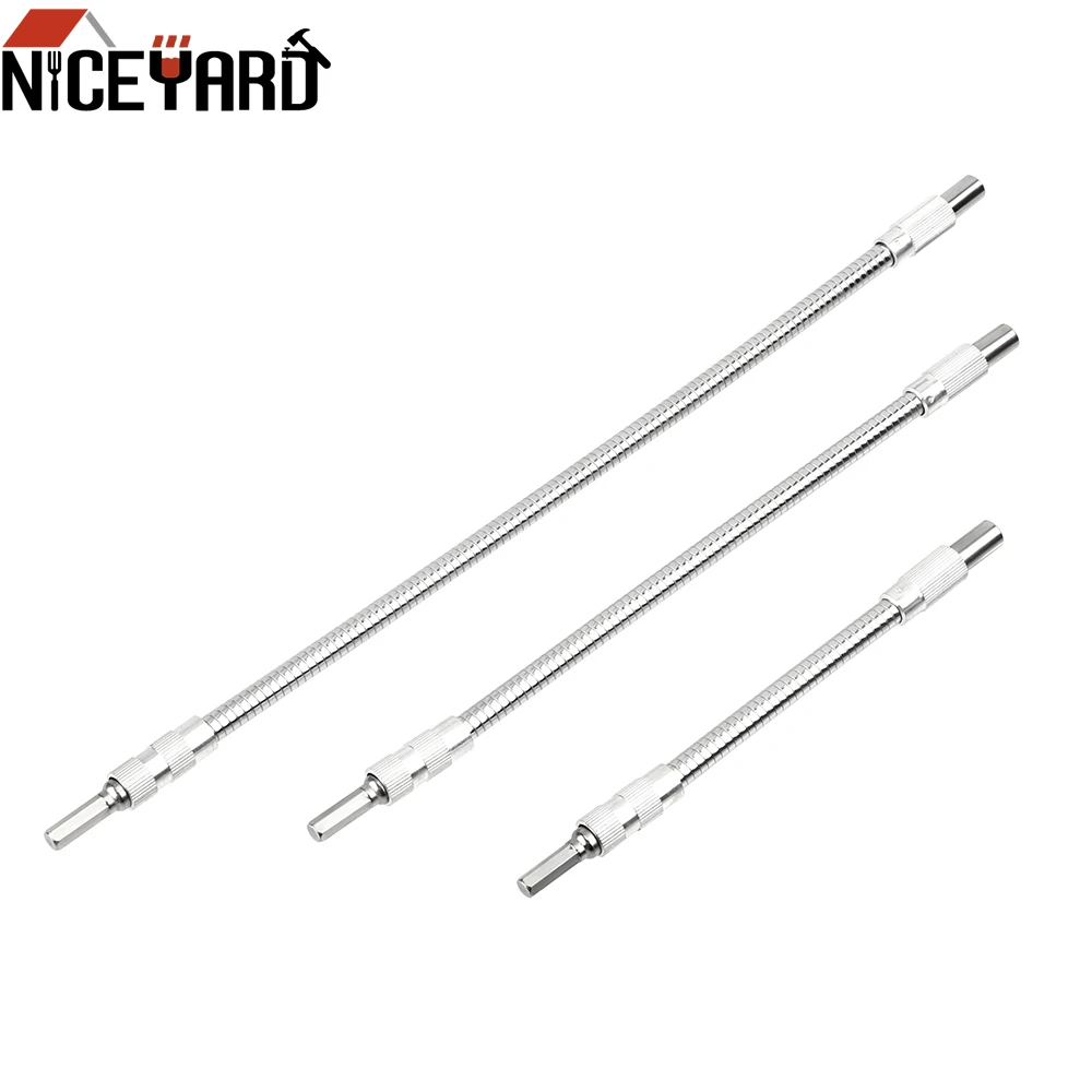 NICEYARD 200mm 300mm 400mm Flexible Shaft Extention Screwdriver Bits Universal Connect Link Electronics Drill Shaft
NICEYARD 200mm 300mm 400mm Flexible Shaft Extention Screwdriver Bits Universal Connect Link Electronics Drill Shaft