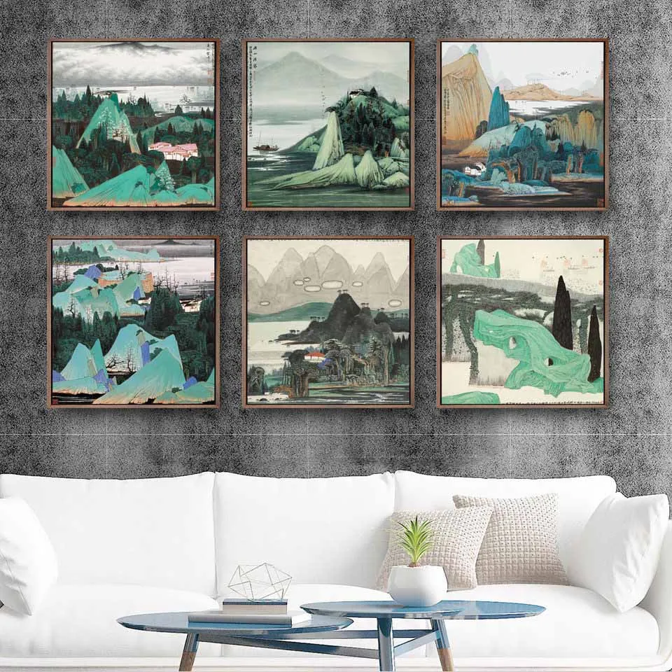 Home Decoration Painting Print Canvas Wall Art Pictures Square Poster Oil Unframed Drawings Xue Liang Mountains and rivers
Home Decoration Painting Print Canvas Wall Art Pictures Square Poster Oil Unframed Drawings Xue Liang Mountains and rivers