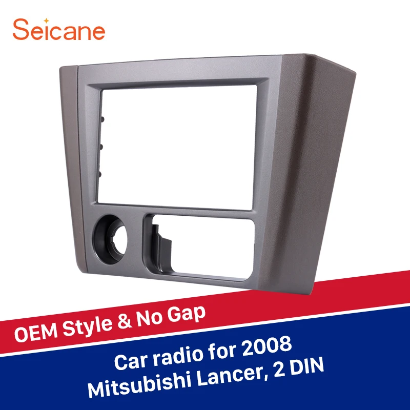 Seicane Double Din Install Dash Bezel Trim Kit Cover Trim DVD panel Top Quality Car Stereo Frame for 2008 Mitsubishi Lancer
Seicane Double Din Install Dash Bezel Trim Kit Cover Trim DVD panel Top Quality Car Stereo Frame for 2008 Mitsubishi Lancer