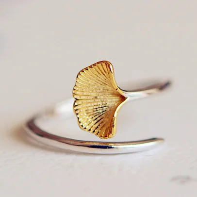 Daisies New Arrivals Pure 925 Sterling Silver Ginkgo Biloba Leaf Rings for Women Adjustable Size Sterling-silver-jewelry
Daisies New Arrivals Pure 925 Sterling Silver Ginkgo Biloba Leaf Rings for Women Adjustable Size Sterling-silver-jewelry