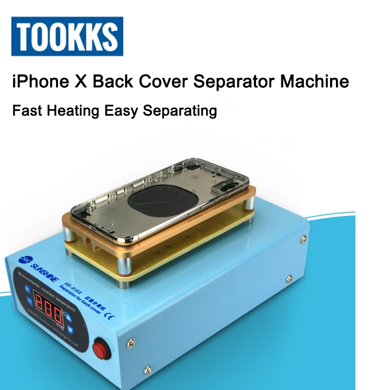 Newest Mobile Phone Back Cover Separator Machine For iPhone X Crack Back Cover Remove Repair Machine LCD Splitter
Newest Mobile Phone Back Cover Separator Machine For iPhone X Crack Back Cover Remove Repair Machine LCD Splitter