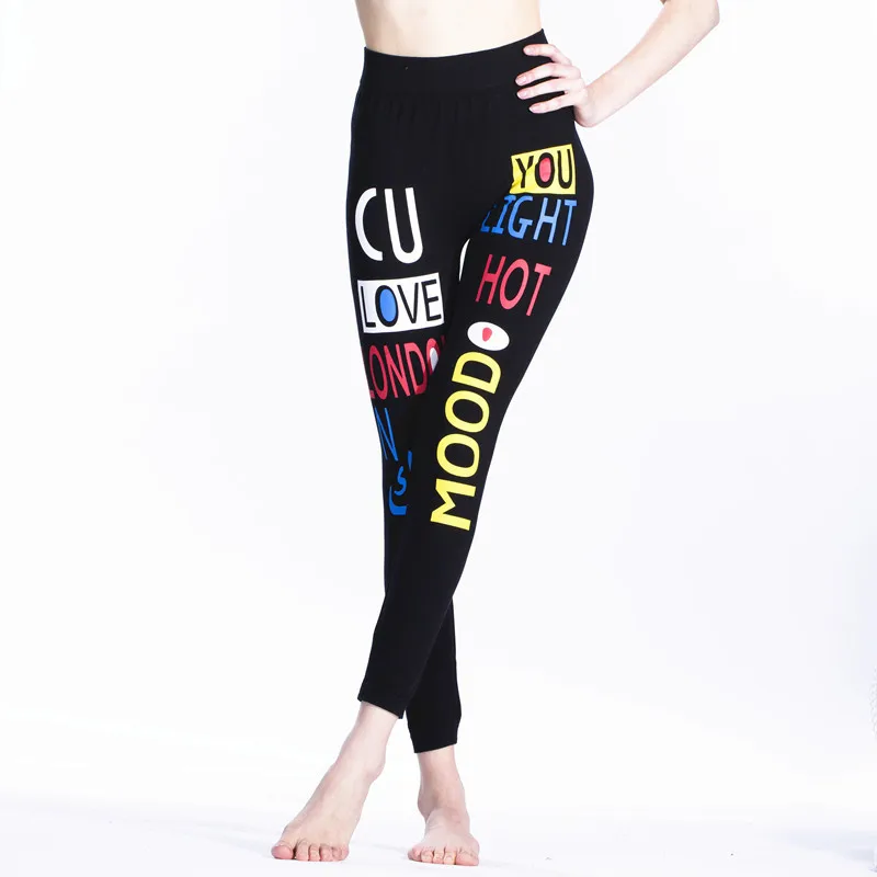 Women letter printed fitness leggings black cotton stretch pants high waist skinny elastic leggings workout leggings women modis
Women letter printed fitness leggings black cotton stretch pants high waist skinny elastic leggings workout leggings women modis