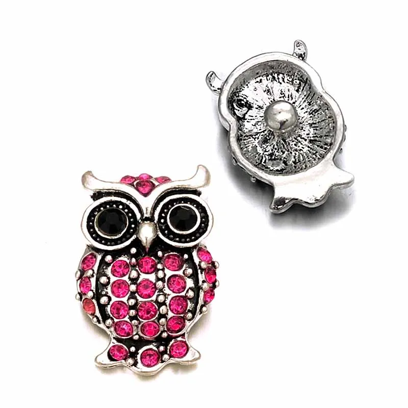 Wholesale w437 Owl 3D 18mm 20mm metal snap button for Bracelet Necklace Interchangeable Jewelry Women accessorie findings
Wholesale w437 Owl 3D 18mm 20mm metal snap button for Bracelet Necklace Interchangeable Jewelry Women accessorie findings