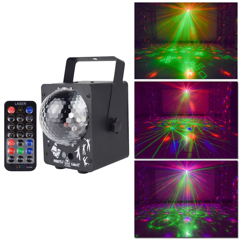 Mini 60 Patterns RGB Laser Projector Light Voice-activated Christmas Party wedding Decorations Disco Light stage lighting effect
Mini 60 Patterns RGB Laser Projector Light Voice-activated Christmas Party wedding Decorations Disco Light stage lighting effect