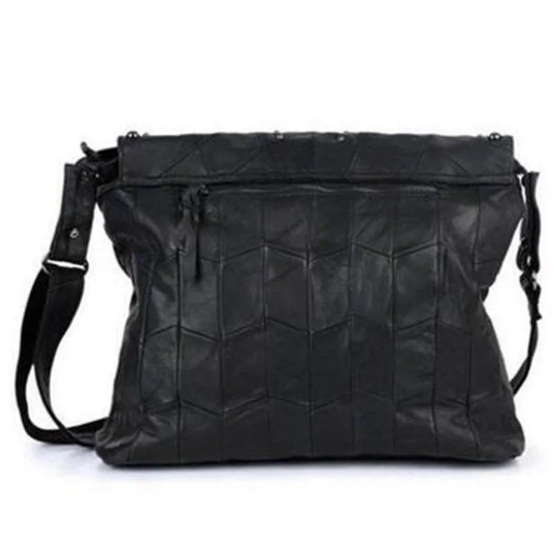 Han Style Genuine Leather Rivet Tassel Women Bags Fashion Punk Travel Messenger Bags Tide Joker Black Handbags
Han Style Genuine Leather Rivet Tassel Women Bags Fashion Punk Travel Messenger Bags Tide Joker Black Handbags