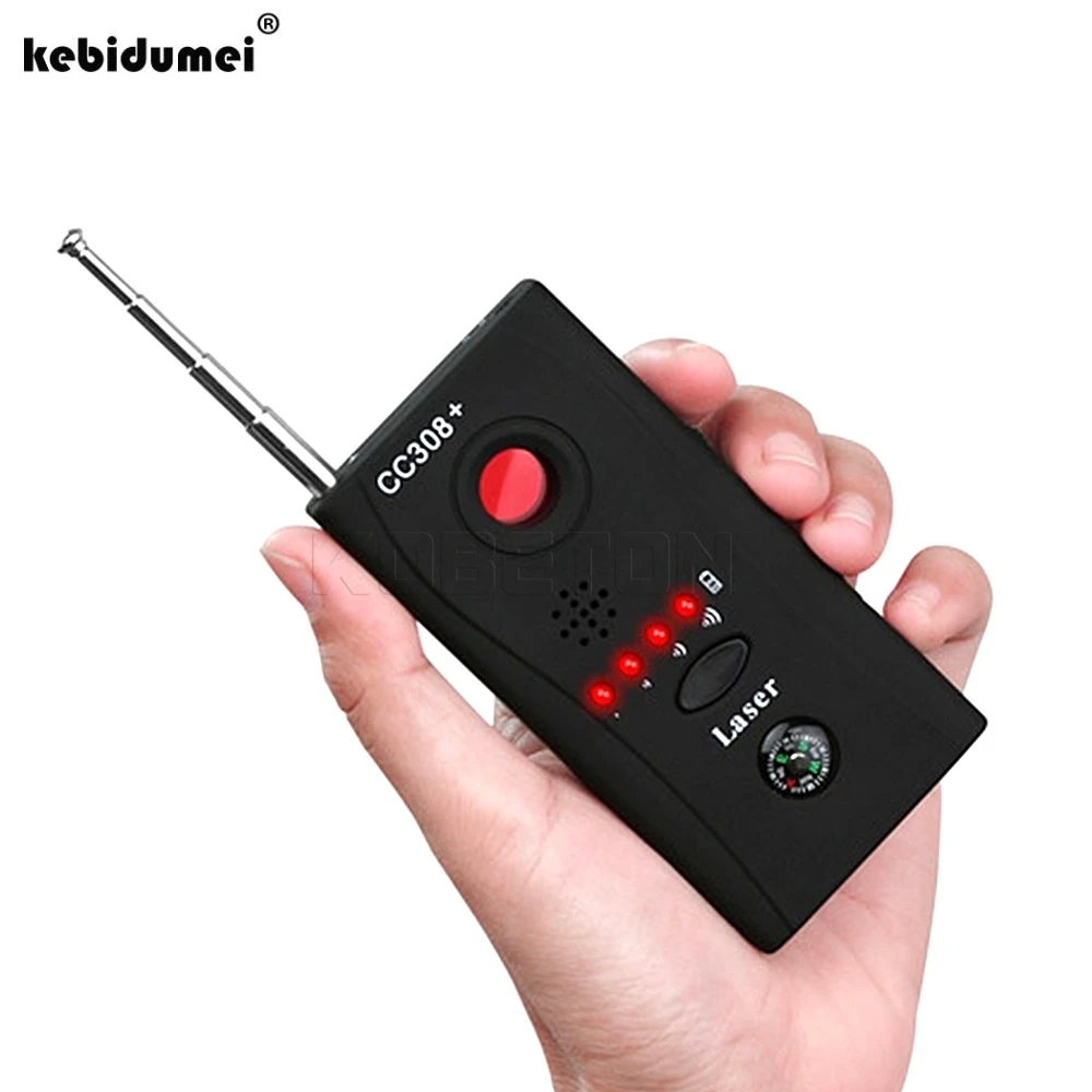 kebidumei Multi Wireless Camera Lens Signal Detector Radio Wave Signal Detect Camera Full-range WiFi RF GSM Device Finder CC308+
kebidumei Multi Wireless Camera Lens Signal Detector Radio Wave Signal Detect Camera Full-range WiFi RF GSM Device Finder CC308+