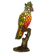 Ретро лампа в виде птицы попугая светодиодная светодиодный чной