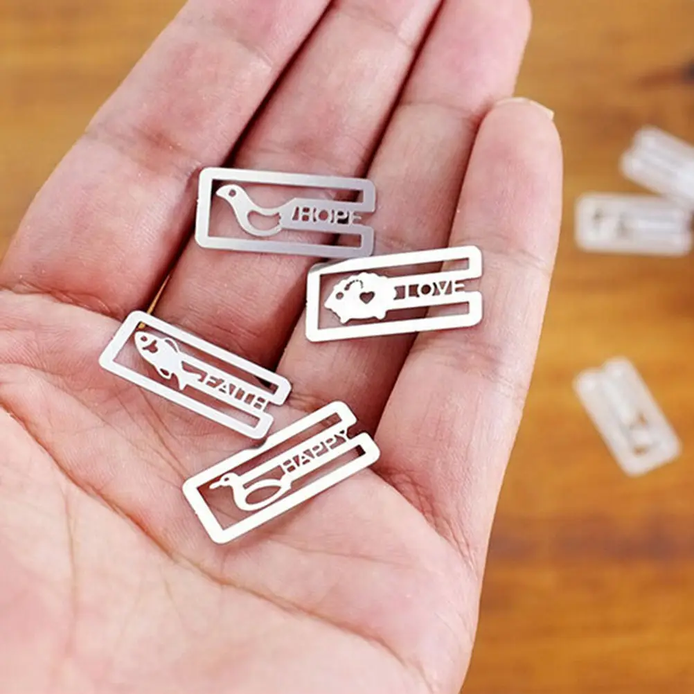 20pcs/lot Cute Cartoon Animal Plated Sliver Bookmarks Stationery Gift book line marker Random Style Mini Metal Bookmark Clips
20pcs/lot Cute Cartoon Animal Plated Sliver Bookmarks Stationery Gift book line marker Random Style Mini Metal Bookmark Clips