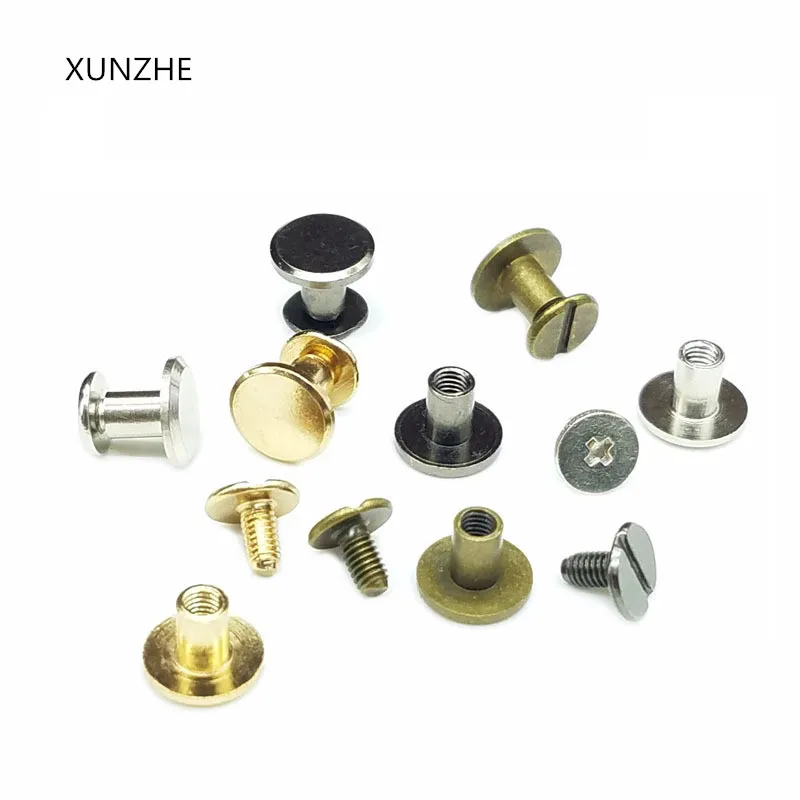 XUNZHE 20 pcs pure copper 9 mm*5.3 mm belt screw flat-top I-to-clip case connection rivet DIY remaches Dress Accessories
XUNZHE 20 pcs pure copper 9 mm*5.3 mm belt screw flat-top I-to-clip case connection rivet DIY remaches Dress Accessories
