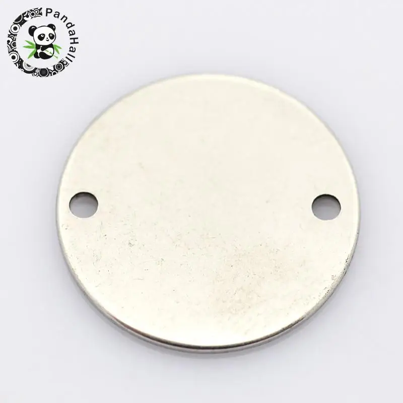 100pcs Flat Round 304 Stainless Steel Links, Stainless Steel Color, 16x1mm, Hole: 1.5mm
100pcs Flat Round 304 Stainless Steel Links, Stainless Steel Color, 16x1mm, Hole: 1.5mm