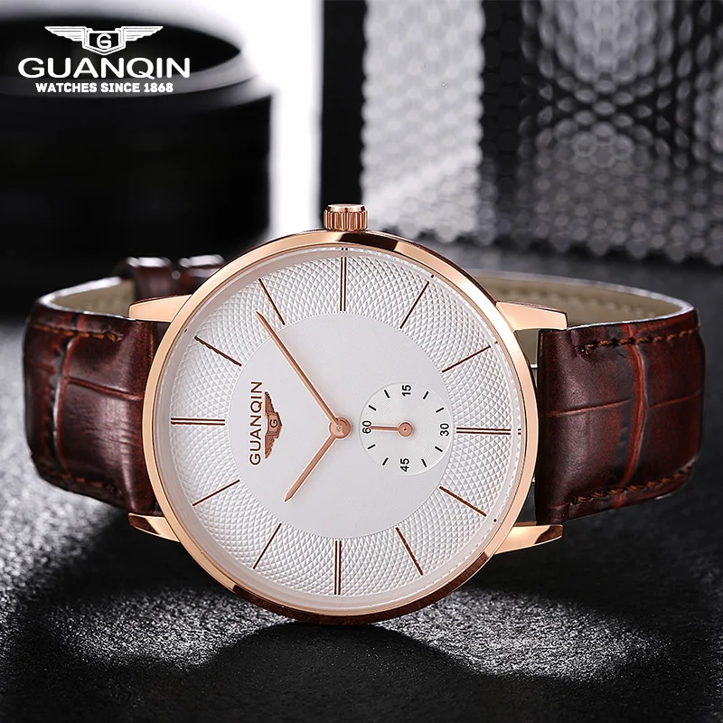 GUANQIN Wristwatch Male Clock Quartz Watch Men Top Brand Luxury Famous Wrist Watch Business Quartz-watch Relogio Masculino
GUANQIN Wristwatch Male Clock Quartz Watch Men Top Brand Luxury Famous Wrist Watch Business Quartz-watch Relogio Masculino