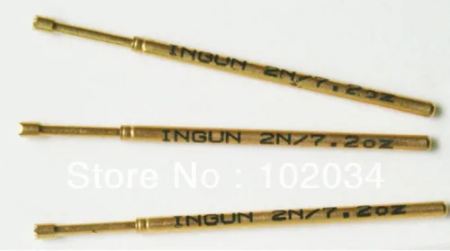 100 шт./лот 100% оригинал INGUN GKS-100-306-130 GKS-100 306 130 A 2000 пружинный тестовый зонд Pogo Pin сделано в германии
100 шт./лот 100% оригинал INGUN GKS-100-306-130 GKS-100 306 130 A 2000 пружинный тестовый зонд Pogo Pin сделано в германии