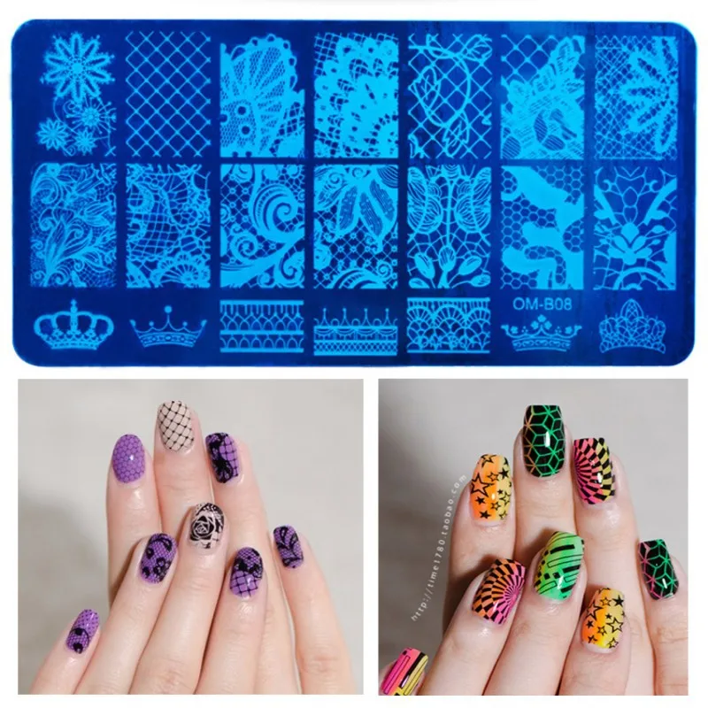 1 pcs New Nail Template Cool Series Nail Art Plate Stainless Steel Image DIY Nail Art Stamping Template Tool
1 pcs New Nail Template Cool Series Nail Art Plate Stainless Steel Image DIY Nail Art Stamping Template Tool