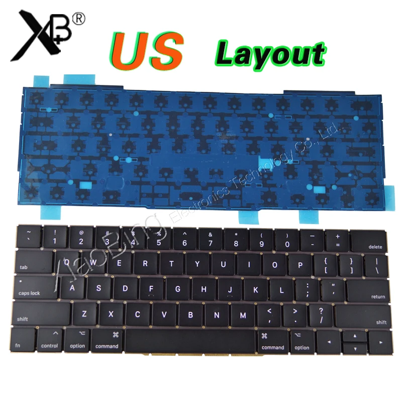 Новая клавиатура A1706 США английская подсветка с подсветкой для Macbook Pro Retina 13 "A1706 2016 2017 год MLH12 MPXV2 EMC3071 EMC3163
Новая клавиатура A1706 США английская подсветка с подсветкой для Macbook Pro Retina 13 "A1706 2016 2017 год MLH12 MPXV2 EMC3071 EMC3163