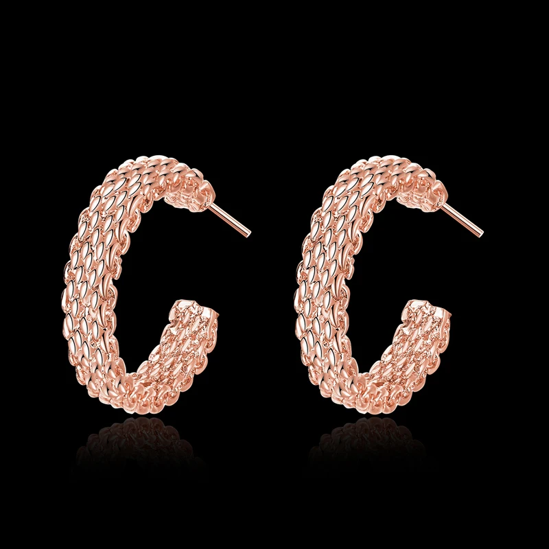 Latest Design Women Earrings Rose Gold Overlay Stud Earrings Fashion Jewelry AE2043
Latest Design Women Earrings Rose Gold Overlay Stud Earrings Fashion Jewelry AE2043
