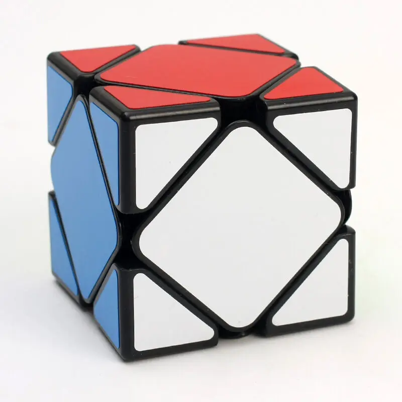 

Shengshou 3x3x3 Speed Skew Magic Cube Jigsaw Puzzle Twist Educational Toy Black Edge Fancy Cubic Brain Teaser ABS Ultra-Smooth