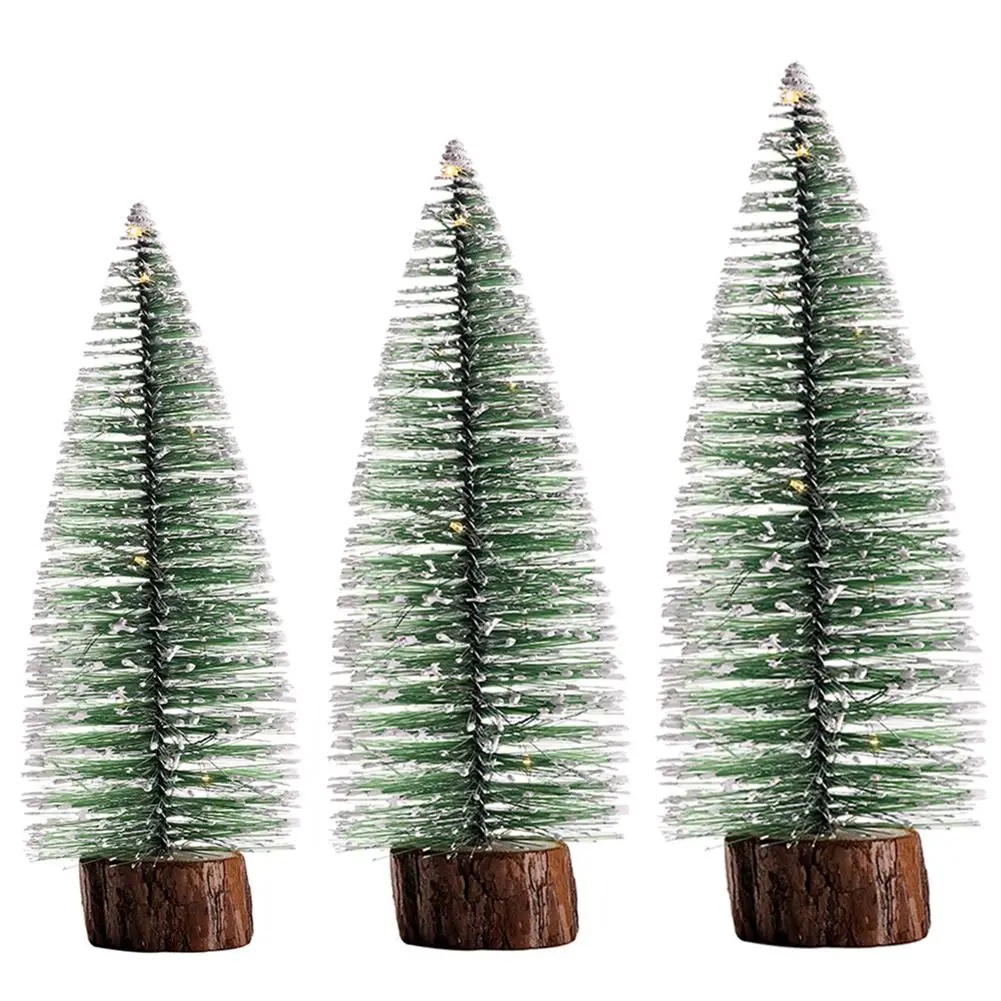 Mini LED Lights Pine Trees Plastic Christmas Decoration Tabletop Xmas Ornaments Trees For DIY Room Decor Home New Year Gift
Mini LED Lights Pine Trees Plastic Christmas Decoration Tabletop Xmas Ornaments Trees For DIY Room Decor Home New Year Gift