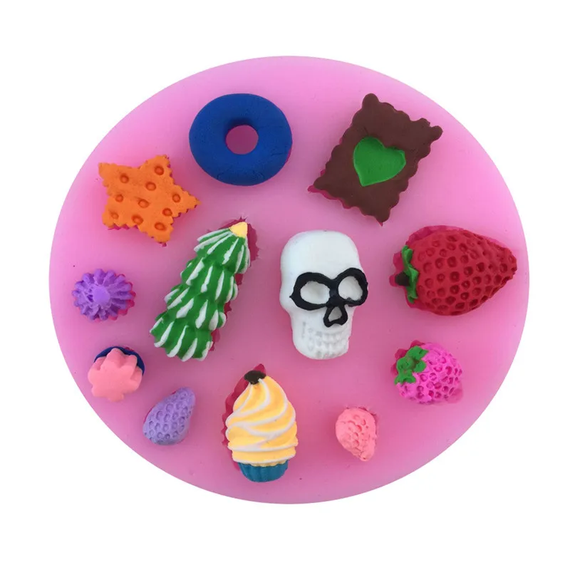 3D Strawberry Skeleton Donuts Shape Silicone Mold Fondant Chocolate Moulds Cake Molds Baking Molds DIY Wedding Decoration Tools
3D Strawberry Skeleton Donuts Shape Silicone Mold Fondant Chocolate Moulds Cake Molds Baking Molds DIY Wedding Decoration Tools