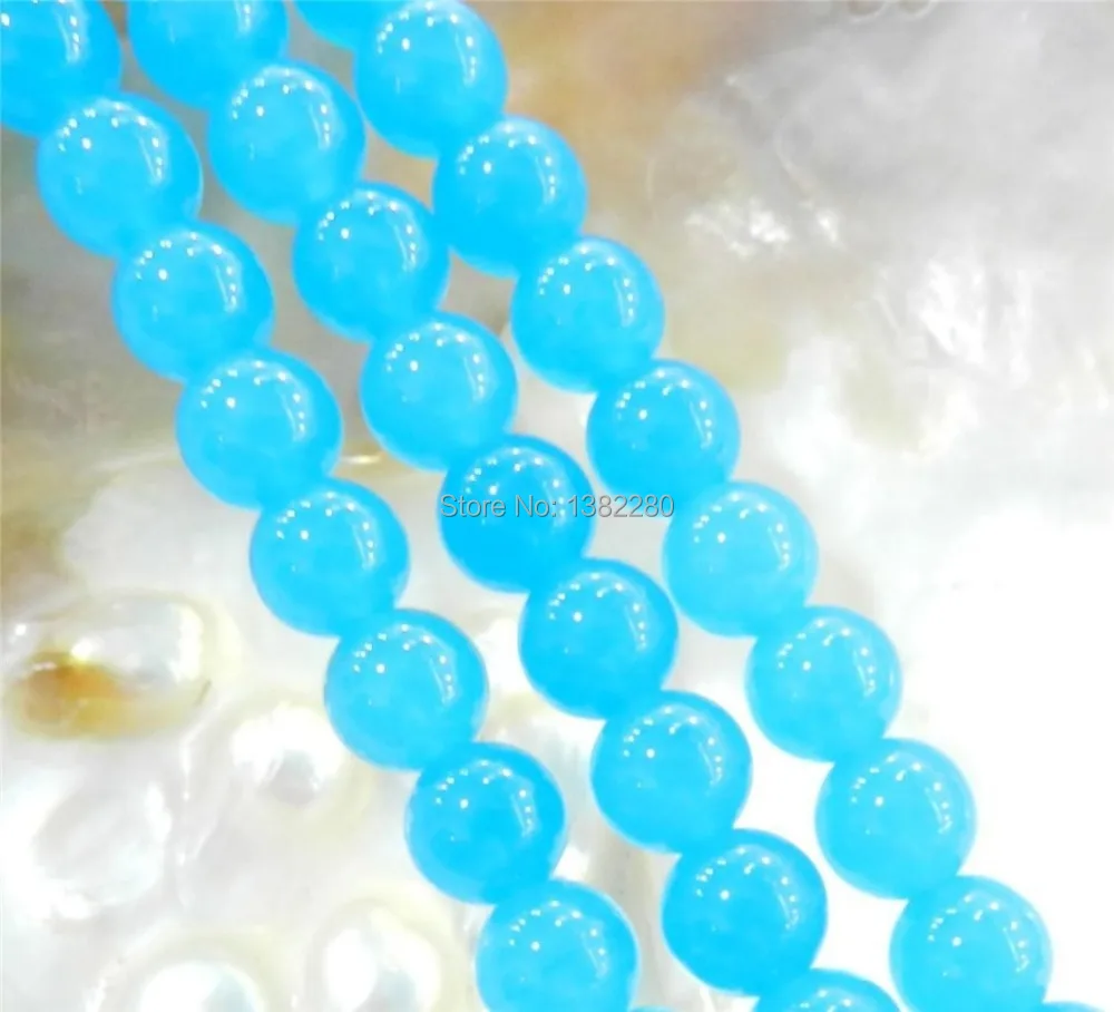 Wholesale!Blue chalcedony 8mm round loose beads 15 inch DIY stone suitable for women to make design bracelet necklace
Wholesale!Blue chalcedony 8mm round loose beads 15 inch DIY stone suitable for women to make design bracelet necklace