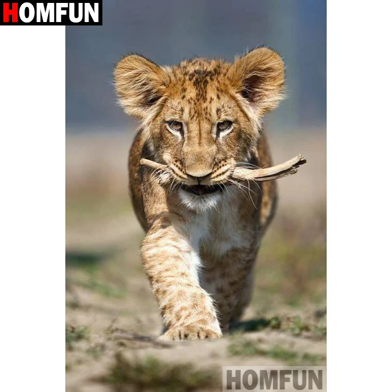 Алмазная живопись HOMFUN «Тигр», картина из квадратных/круглых страз «сделай сам», вышивка крестиком, домашний декор 5D, A00527
Алмазная живопись HOMFUN «Тигр», картина из квадратных/круглых страз «сделай сам», вышивка крестиком, домашний декор 5D, A00527