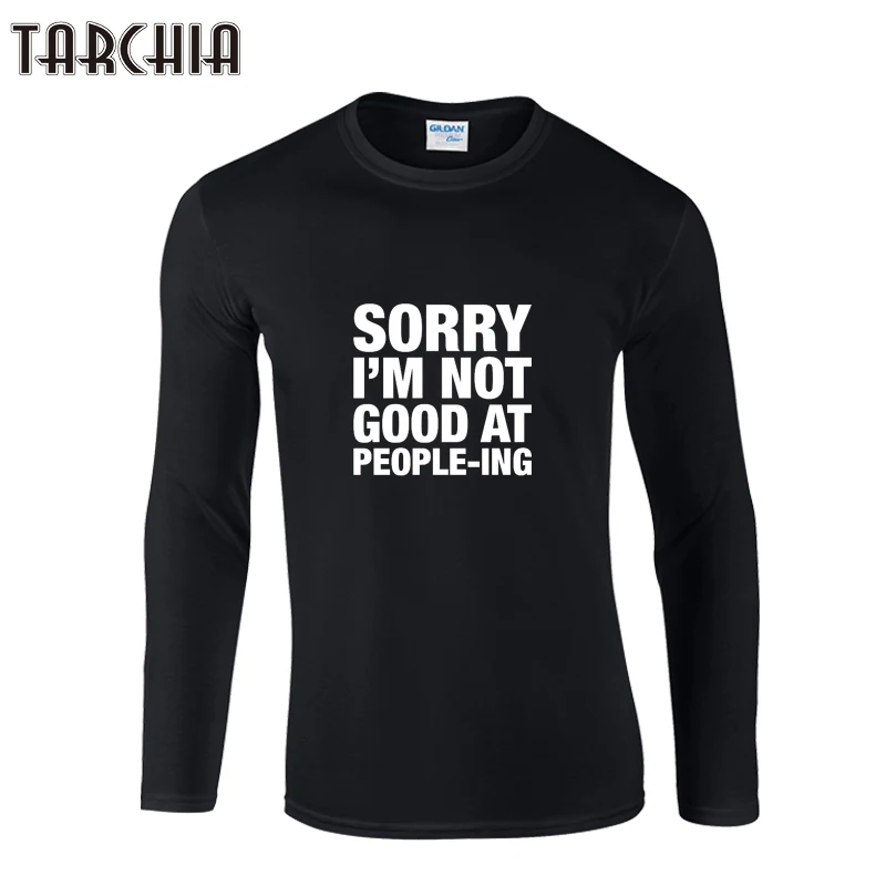 TARCHIA Men Clothing 2021 Fashion Letter Print Long Sleeve T Shirt Homme Male Cotton Punk Hip-Hop T-Shirts Harajuku Tops
TARCHIA Men Clothing 2021 Fashion Letter Print Long Sleeve T Shirt Homme Male Cotton Punk Hip-Hop T-Shirts Harajuku Tops