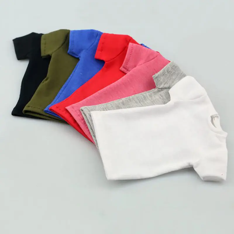 1/6 Scale Male T-shirt Short Sleeve Clothing Men Fashion Solid Color T-shirt Clothes Set For 12" Action Figure Body Doll Toys
1/6 Scale Male T-shirt Short Sleeve Clothing Men Fashion Solid Color T-shirt Clothes Set For 12" Action Figure Body Doll Toys