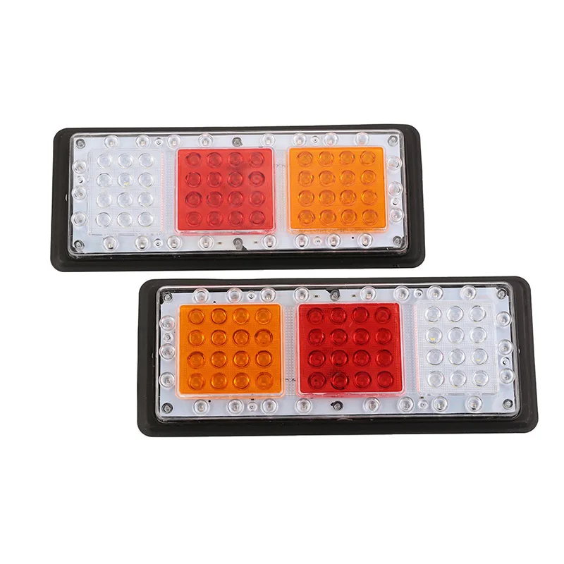 1 Pair 24V Truck Trailer Waterproof Taillights Stop Brake Light Turning Signal Reverse Lamp Colorful Flashlight
1 Pair 24V Truck Trailer Waterproof Taillights Stop Brake Light Turning Signal Reverse Lamp Colorful Flashlight