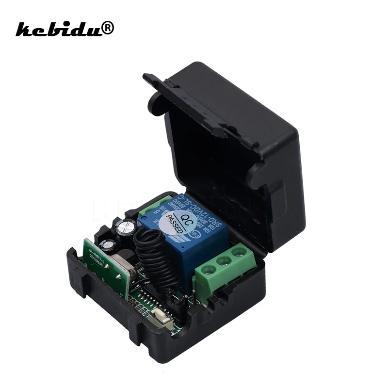 kebidu 433MHz Wireless Remote Control Switch DC12V 10A Telecomando Transmitter with Receiver 433mhz remote control
kebidu 433MHz Wireless Remote Control Switch DC12V 10A Telecomando Transmitter with Receiver 433mhz remote control