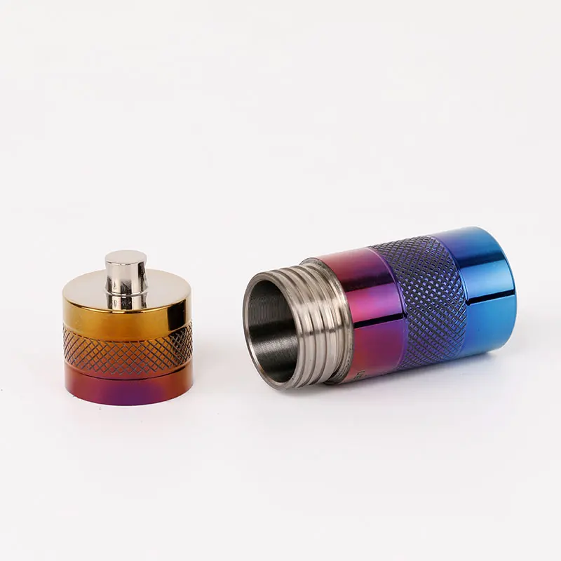 Ti artisan Titanium Storage Case Portable Waterproof Mini Titanium Pill Case Pill Container Box 2 colour optional
Ti artisan Titanium Storage Case Portable Waterproof Mini Titanium Pill Case Pill Container Box 2 colour optional