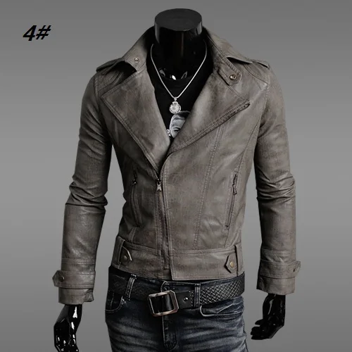 Fashion Men PU Leather Jacket Autumn Winter Suit Men Fashion Slim Coat JACKETS-7828 Black And Gray Zipper Jaclets Coat
Fashion Men PU Leather Jacket Autumn Winter Suit Men Fashion Slim Coat JACKETS-7828 Black And Gray Zipper Jaclets Coat