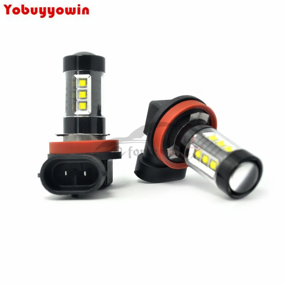 2Pcs H8 H11 1000LM 80W Super White CREE XB-D Chips LED Fog Lights 12V~24V Driving Bulbs/Car Vehicle LED Bulb Foglight Lamps
2Pcs H8 H11 1000LM 80W Super White CREE XB-D Chips LED Fog Lights 12V~24V Driving Bulbs/Car Vehicle LED Bulb Foglight Lamps